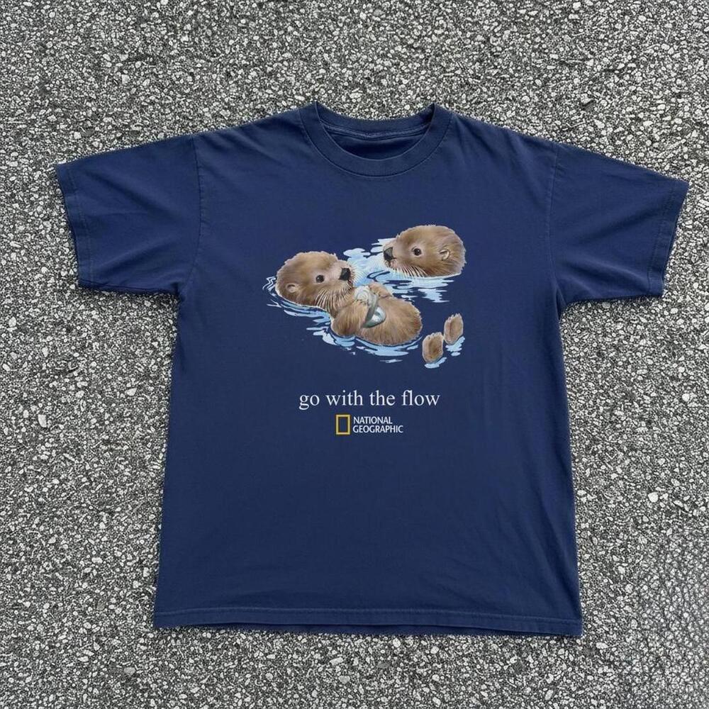 National Geographic Otter Graphic Tee